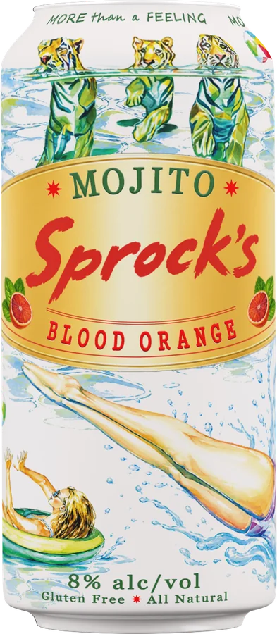 Sprock's Mojito, Blood Orange
